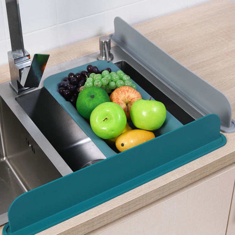 Silikon Musluk Arkası Su Sıçratma Önleyici ve Lavabo Düzenleyici Mat