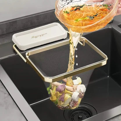 Katlanabilir Mutfak Lavabo Çöp Filtresi ve Süzgeci