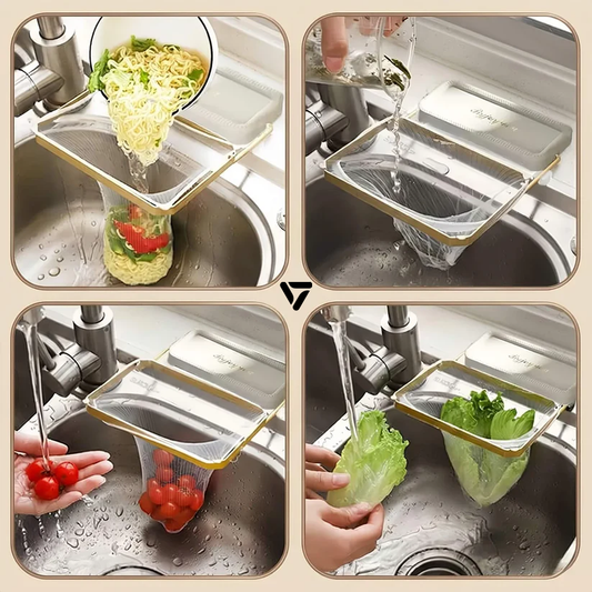Katlanabilir Mutfak Lavabo Çöp Filtresi ve Süzgeci